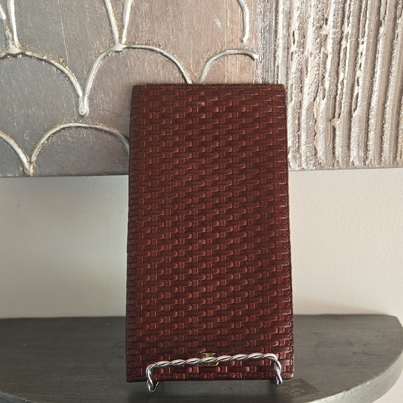 Salvatore Ferragamo Handbags - Salvatore Ferragamo Brown Woven Wallet